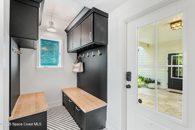 2600 N Riverside Dr, Indialantic, FL 32903 - mudroom featuring plenty of natural light