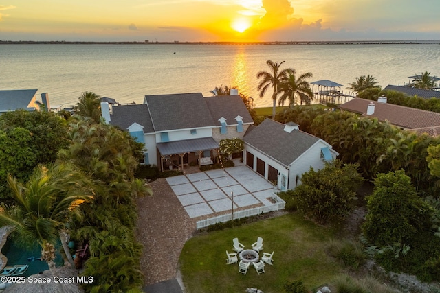 2600 N Riverside Dr, Indialantic, FL 32903 - view of subject property featuring a large body of water