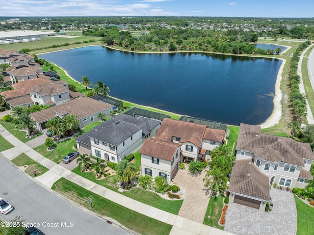 7873 Desmond Ave, Melbourne, FL 32940 - aerial perspective of suburban area featuring a nearby body of water