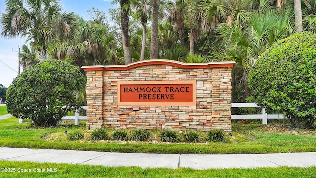4060 Aria Dr, Melbourne, FL 32904 - view of community sign