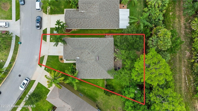 4060 Aria Dr, Melbourne, FL 32904 - view of property location featuring property parcel outlined