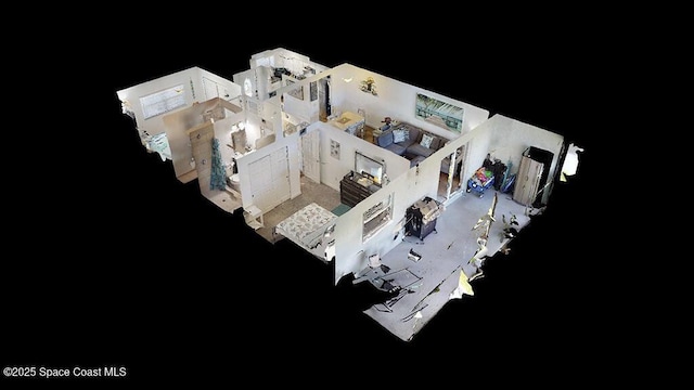 212 Cleveland Ave Unit 212, Cocoa Beach, FL 32931 - view of floor plan / room layout