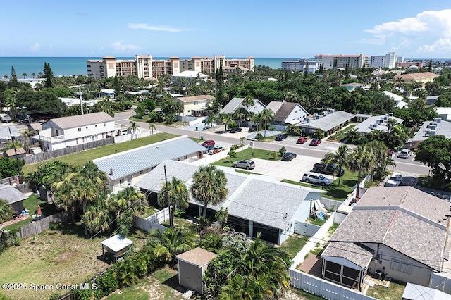212 Cleveland Ave Unit 212, Cocoa Beach, FL 32931 - drone / aerial view of a nearby body of water