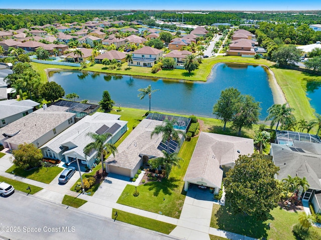 1137 White Oak Cir, Melbourne, FL 32934 - aerial perspective of suburban area featuring a large body of water
