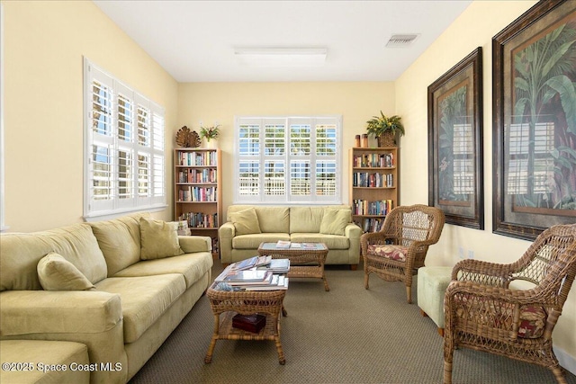 608 Lorelei Ave, Melbourne, FL 32901 - living area featuring carpet flooring