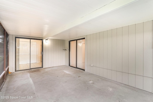 1337 Pakenham St NW, Palm Bay, FL 32907 - unfurnished room with unfinished concrete floors