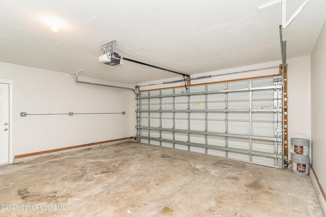1337 Pakenham St NW, Palm Bay, FL 32907 - garage with a garage door opener and baseboards