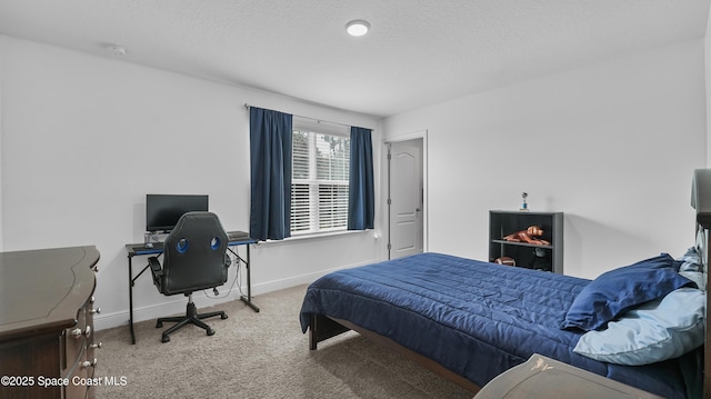 6830 Harp Ave, Cocoa, FL 32927 - carpeted bedroom featuring an office area and baseboards