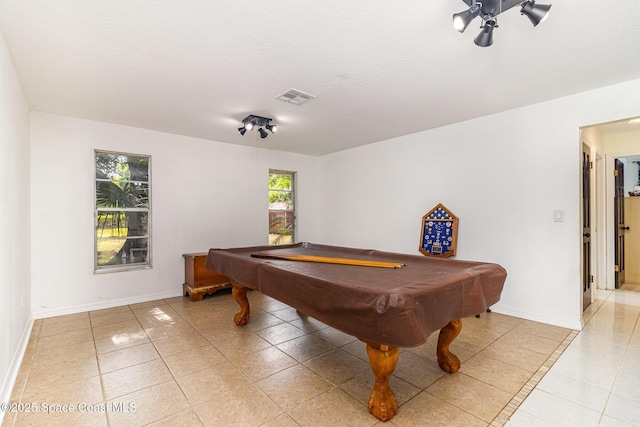 4685 Sand Point Rd, Grant, FL 32949 - rec room featuring light tile patterned floors and billiards