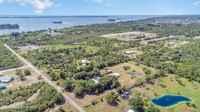 4685 Sand Point Rd, Grant, FL 32949 - drone / aerial view of a large body of water