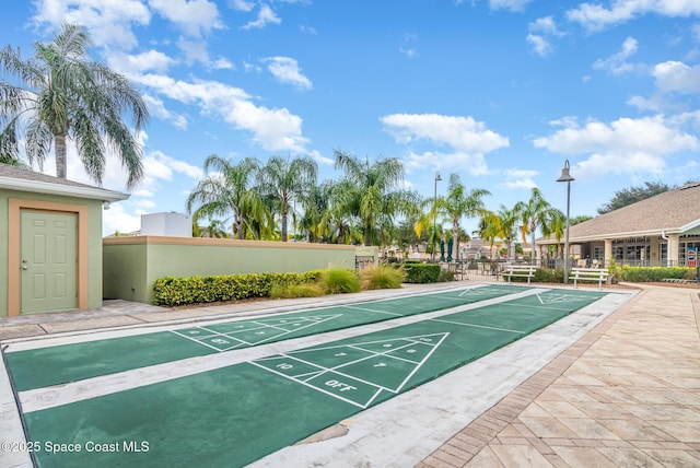 1869 Tullagee Ave, Melbourne, FL 32940 - surrounding community featuring shuffleboard