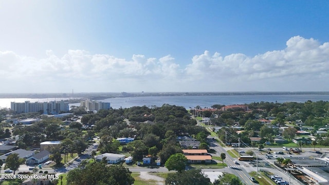 277 Mcleod St, Merritt Island, FL 32953 - drone / aerial view of a nearby body of water