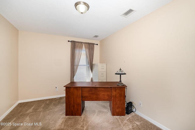 2383 Glasbern Cir, Melbourne, FL 32904 - carpeted office space featuring baseboards