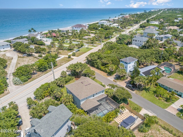 120 Heron Dr, Melbourne Beach, FL 32951 - aerial view of residential area with a large body of water