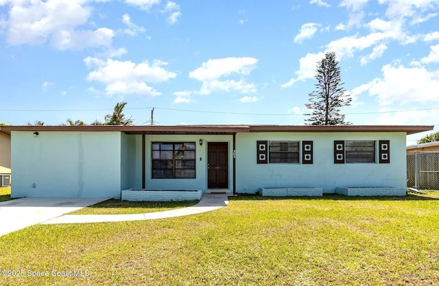 583 Mandan Ave, Melbourne, FL 32935 - ranch-style home with stucco siding