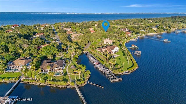 260 Utopia Cir, Merritt Island, FL 32952 - view of property location featuring a nearby body of water