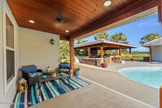 260 Utopia Cir, Merritt Island, FL 32952 - outdoor pool with a patio area
