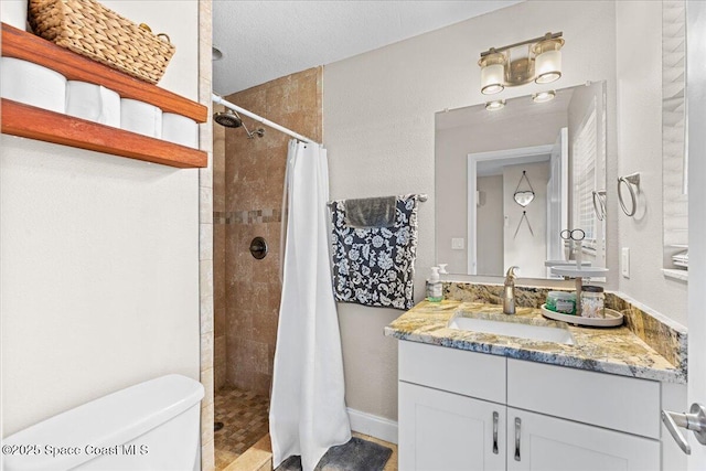 260 Utopia Cir, Merritt Island, FL 32952 - bathroom featuring vanity and a tile shower