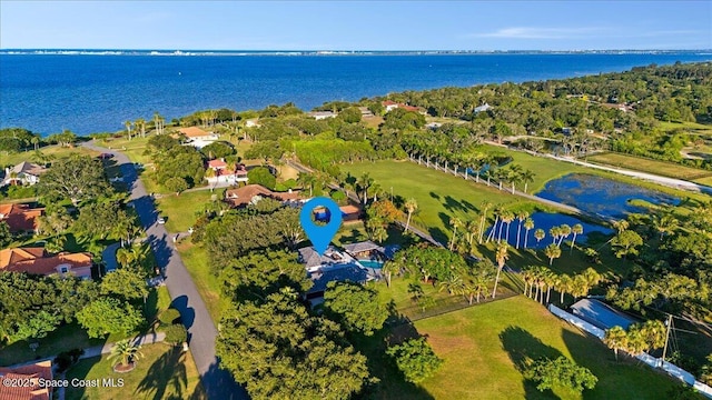 260 Utopia Cir, Merritt Island, FL 32952 - drone / aerial view of a large body of water