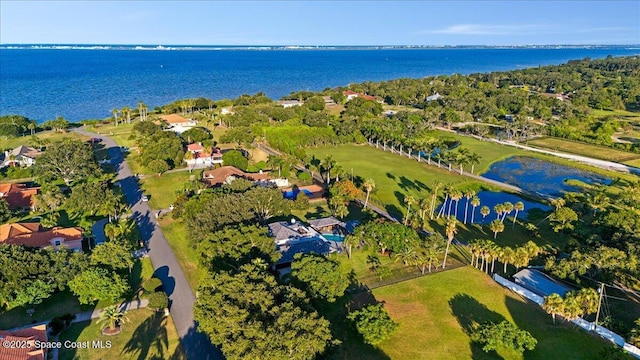 260 Utopia Cir, Merritt Island, FL 32952 - aerial overview of property's location with a nearby body of water