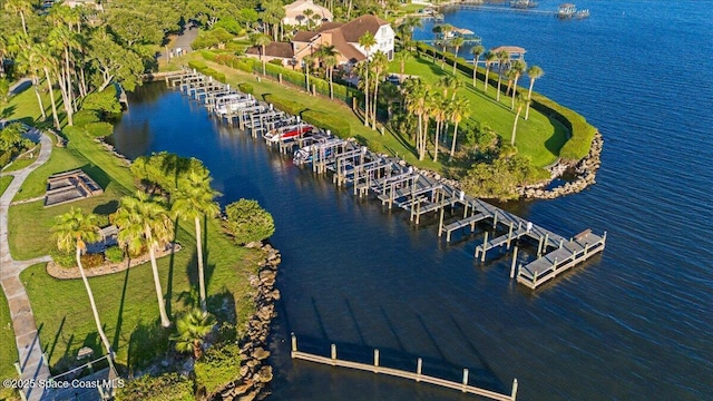 260 Utopia Cir, Merritt Island, FL 32952 - aerial view of a nearby body of water