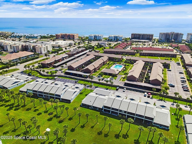 743 Palm Springs Cir, Satellite Beach, FL 32937 - drone / aerial view of a large body of water
