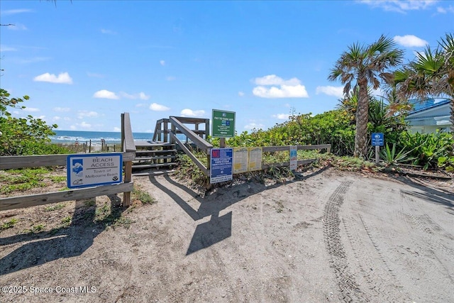 203 6th Ave Unit 9, Melbourne Beach, FL 32951 - view of playground featuring a water view