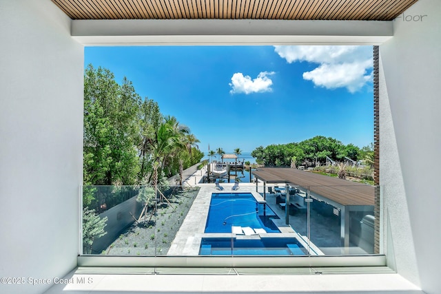 16 Seaside Ave, Key Largo, FL 33037 - view of swimming pool