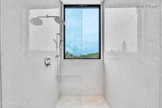 16 Seaside Ave, Key Largo, FL 33037 - full bath featuring a marble finish shower
