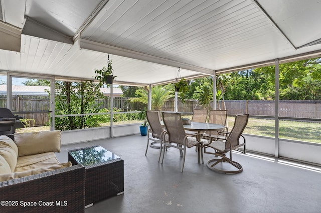 959 Macco Rd, Cocoa, FL 32927 - sunroom / solarium with an outdoor living space and outdoor dining space
