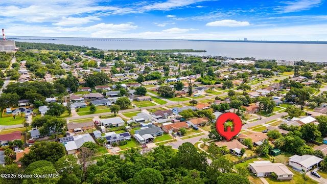 959 Macco Rd, Cocoa, FL 32927 - aerial perspective of suburban area featuring a nearby body of water