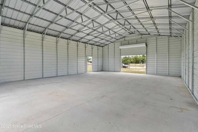 156 Puddle Duck Ln, Grant-Valkaria, FL 32909 - garage with metal wall