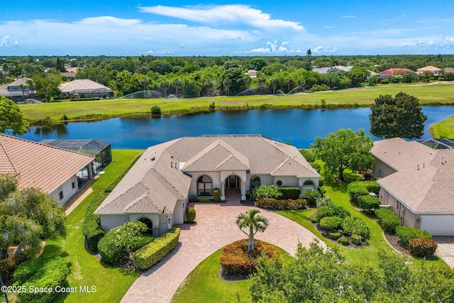 7987 Bradwick Way, Melbourne, FL 32940 - view of subject property with a nearby body of water