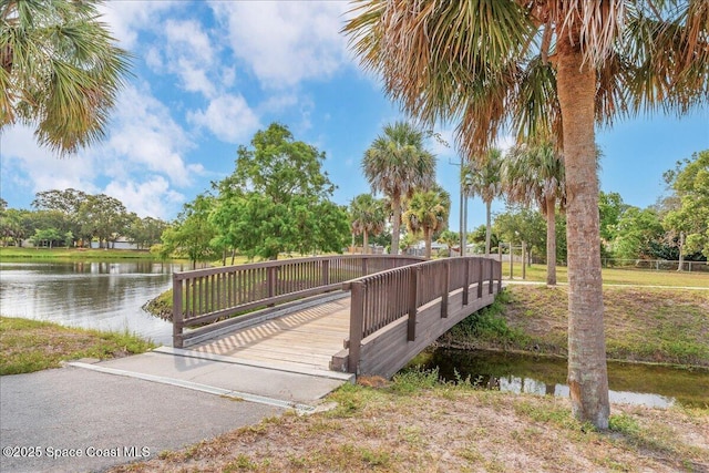 955 Bartlett Ln, Rockledge, FL 32955 - view of home's community featuring a water view
