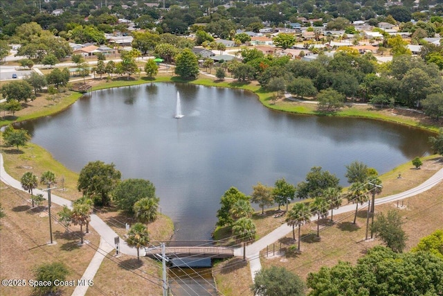 955 Bartlett Ln, Rockledge, FL 32955 - bird's eye view of a large body of water and a tree filled landscape