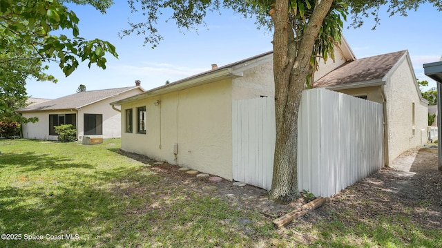1734 Bluebird Ct, Melbourne, FL 32935 - view of home's exterior featuring stucco siding
