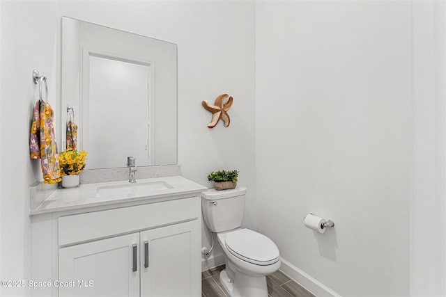 1052 Great Belt Cir, Melbourne, FL 32940 - bathroom with vanity and wood finished floors