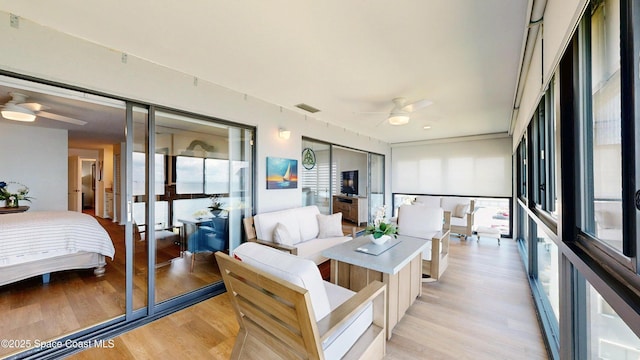 3799 S Banana River Blvd Unit 1025, Cocoa Beach, FL 32931 - sunroom with plenty of natural light