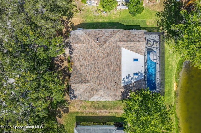 1218 Rolling Meadows Dr, Rockledge, FL 32955 - aerial view of property and surrounding area