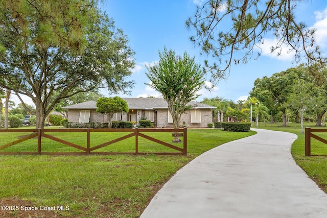 4595 Alan Shepard Ave, Cocoa, FL 32926 - view of front facade with brick siding