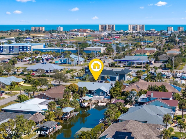 100 Matthews St, Satellite Beach, FL 32937 - view of urban area featuring a nearby body of water