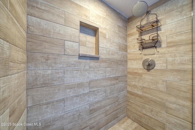 1951 Island Club Dr Unit 3-48, Melbourne, FL 32903 - bathroom featuring a tile shower