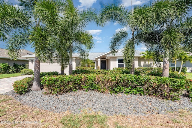 1471 Cypress Trace Dr, Melbourne, FL 32940 - view of front of home featuring stucco siding