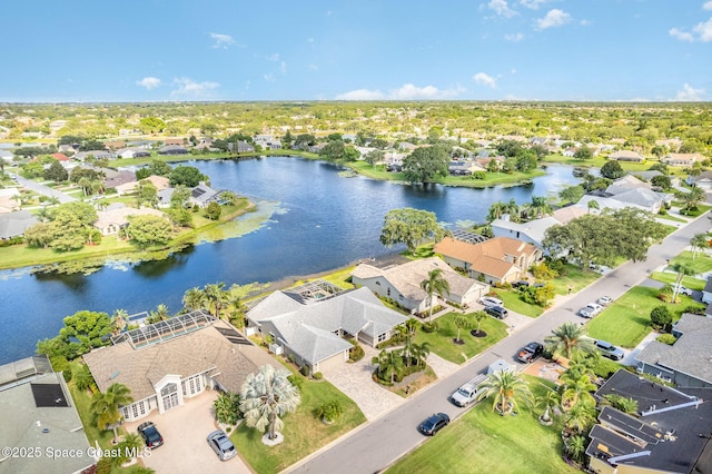 1471 Cypress Trace Dr, Melbourne, FL 32940 - aerial view of residential area featuring a nearby body of water