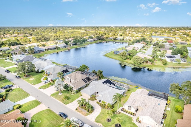 1471 Cypress Trace Dr, Melbourne, FL 32940 - aerial view of property's location with nearby suburban area and a large body of water