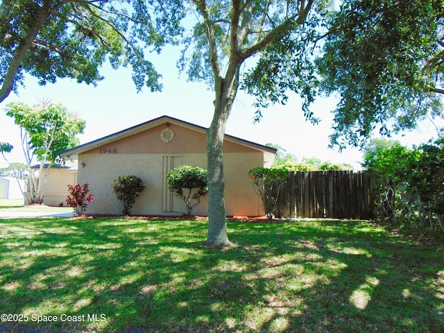 1943 Bradway St NE, Palm Bay, FL 32905 - view of yard