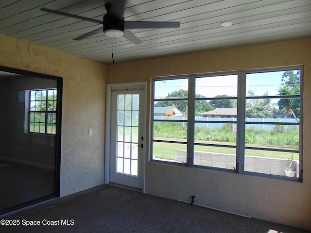 1943 Bradway St NE, Palm Bay, FL 32905 - unfurnished sunroom featuring healthy amount of natural light