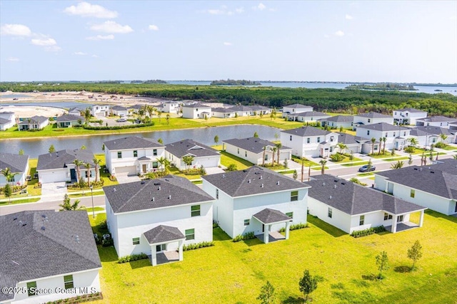 3538 Angler Dr, Ft Pierce, FL 34947 - aerial perspective of suburban area with a large body of water