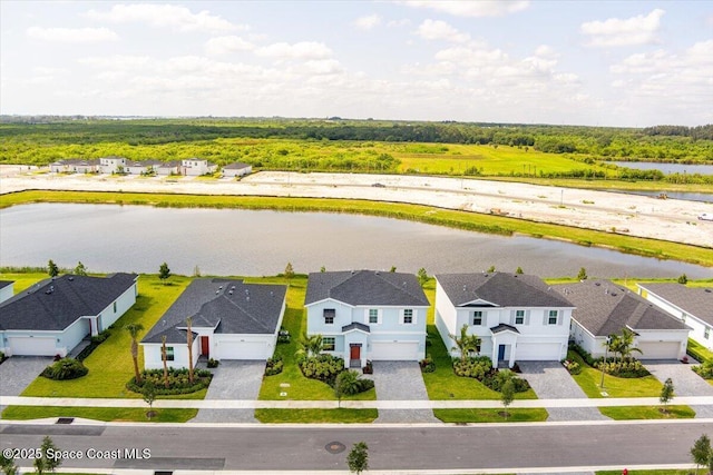 3538 Angler Dr, Ft Pierce, FL 34947 - aerial view of residential area featuring a nearby body of water