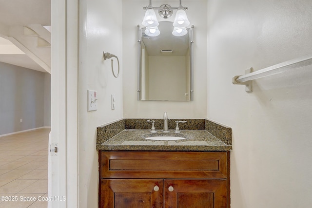 53 Emerald Ct, Satellite Beach, FL 32937 - bathroom with tile patterned floors and vanity